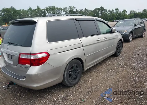 2005 Honda Odyssey Ex-L из США, поврежденный, VIN 5FNRL38695B014464